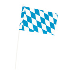 Fahne »Bavaria« Papier, mit Plastikstiel...