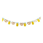 Garland "Oktoberfest" 15-fold - Material: beer...