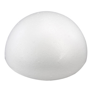 Boule polystyrène 1 pièce = deux moitiés     Taille: Ø 20cm    Color: blanc