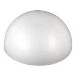 Styrofoam ball 1 piece = 2 halves Ø 80cm Color: white