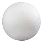 Styrofoam ball      Size: Ø 10cm    Color: white