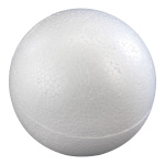 Boule polystyrène   Color: blanc Size: Ø 6cm
