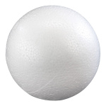 Styrofoam ball  Ø 7cm Color: white