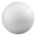 Boule polystyrène      Taille: Ø 8cm    Color: blanc