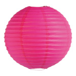 Lantern  - Material: paper - Color: cerise - Size:...