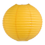 Lampion  papier Color: jaune Size: Ø 30cm