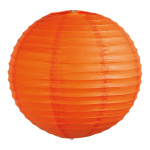Lampion Papier     Groesse: Ø 30cm - Farbe: orange
