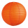 Lampion  papier Color: orange Size: Ø 30cm