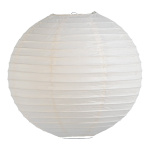 Lantern,  paper, Size:;Ø 60cm, Color:white