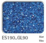Glitter Glassand 0,1mm, blau, 6 kg Kübel (5 ltr.)