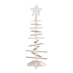 Wooden tree  - Material: shape of fir tree with 12...