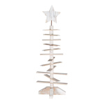 Arbre en bois  forme sapin avec 12 baleines+19cm...