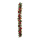 Tannengirlande geschmückt mit Kugeln und Schmuckband Größe:180cm,  Farbe: grün/rot