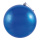 Boule de Noel bleu 6cps./blister sans soudure brillant Color: bleu Size: Ø 8cm