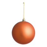 Boule de Noel  sans soudure mat Color: cuivre mat Size:...