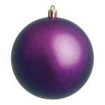 Weihnachtskugel, violett matt      Groesse:Ø 10cm