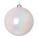 Weihnachtskugel-Kunststoff  Größe:Ø 6cm,  Farbe: perlmutt...