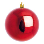 Weihnachtskugel, rot glänzend  Abmessung: Ø 10cm