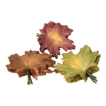 Feuilles dérable 36pcs./sachet assortis soie...