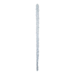 Eiszapfen mit Hänger, Kunststoff Abmessung: 60cm Farbe: klar