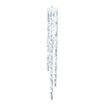 Icicle hanger  - Material: plastic - Color: clear - Size:...