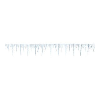 Icicle chain  - Material: plastic - Color: clear - Size:  X 270cm