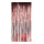 Fadenvorhang Metallfolie Abmessung: 100x200cm Farbe: rot