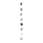 Foil star chain 15-fold - Material: metal foil - Color:...