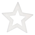 Contour star pack of 10 pcs. - Material: from 2cm snow...