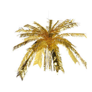 Palmschnittfontäne Metallfolie Abmessung: Ø 85cm, 55cm Farbe: gold