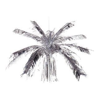 Palmschnittfontäne Metallfolie Abmessung: Ø 85cm, 55cm Farbe: silber