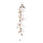 Schneegirlande beschneit, mit Zapfen, Kunststoff     Groesse:150cm    Farbe:weiß/braun