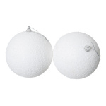 Snowballs 2pcs./blister - Material: with hanger styrofoam...