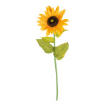 Sunflower on stem  - Material: artificial silk - Color:...