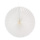 Fan pointed cut  - Material: metal foil flame retardant - Color: white - Size: Ø 60cm