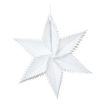 Pointed cut star  - Material: foldable metal foil -...
