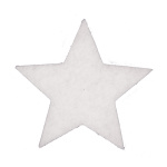 Stars pack of 10 pcs. - Material: from 2cm snow mat flame...