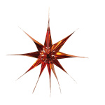 Christmas star classic  - Material: metal foil flame...