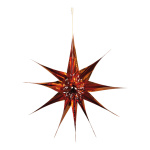 Christmas star classic  - Material: metal foil flame...