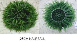 Grashalbkugel - Wassergras, grün, Ø 28cm
