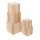 Holzboxen, quadratisch 5Stck./Satz, ineinander passend, quadratisch     Groesse:20cm, 18cm, 16cm, 14cm, 12cm    Farbe:natur