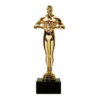 Figure "Film Award"  - Material: on black base plastic - Color: gold/black - Size:  X 23cm