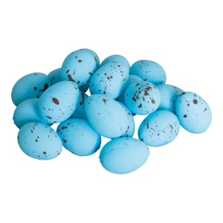 Peewit egg 20pcs./bag - Material: with straw plastic - Color: blue - Size: 35x25cm