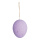 Oeuf de vanneau  avec suspension en nylon Color: violet Size: 20x14cm