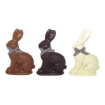 Set of chocolate bunnies 3pcs./set - Material: plastic -...