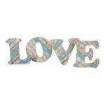 Lettering "LOVE"  - Material: with hanger+stand...