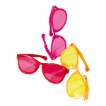 Lunettes de soleil plastique, couleurs assorties...