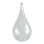 Drops,  plastic, 2 halves, to fill, Size:; Color:clear