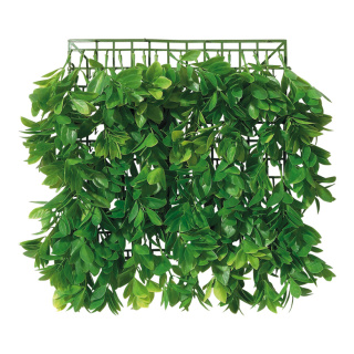Wandpaneel »Blätter« Blattzweige ca.10cm lang, Kunststoff Größe:35x30cm Farbe: grün