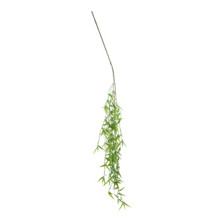 Bambuszweig Kunststoff     Groesse: 110cm    Farbe: grün